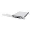 Przełącznik sieciowy MikroTik CRS804-4DDQ-HRM — 10G Ethernet RJ-45 2 porty, konsola RJ-45, szary