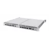 Przełącznik sieciowy MikroTik CRS804-4DDQ-HRM — 10G Ethernet RJ-45 2 porty, konsola RJ-45, szary