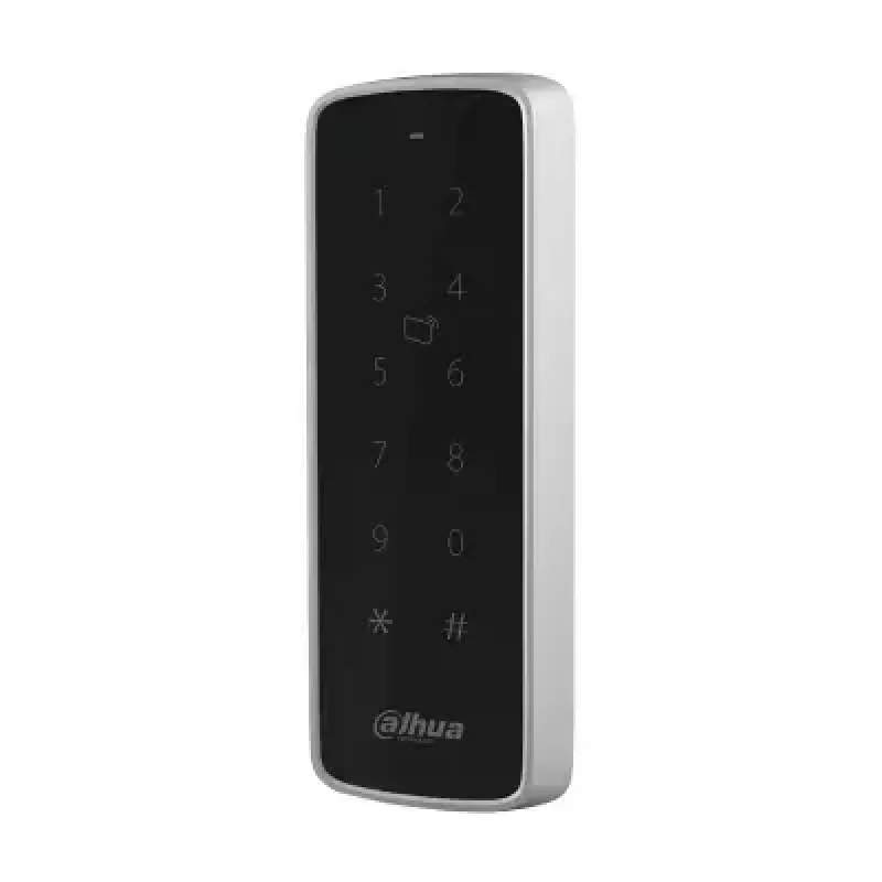 Czytnik kontroli dostępu DAHUA DHI-ASR2201D-B — 13,56 MHz, 9–15 V DC, 200 mA, 47,5×16×135 mm