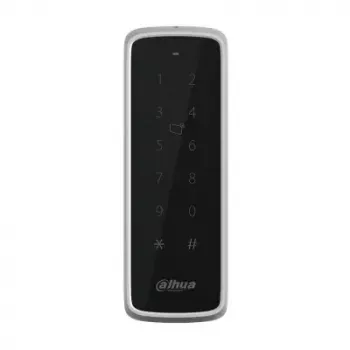 Czytnik kontroli dostępu DAHUA DHI-ASR2201D-B — 13,56 MHz, 9–15 V DC, 200 mA, 47,5×16×135 mm