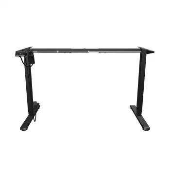 Stelaż do biurka stojącego ONKRON WDF221E-B, elektryczny, 2-nogowy, regulacja 71–118 cm, udźwig 70 kg, czarny