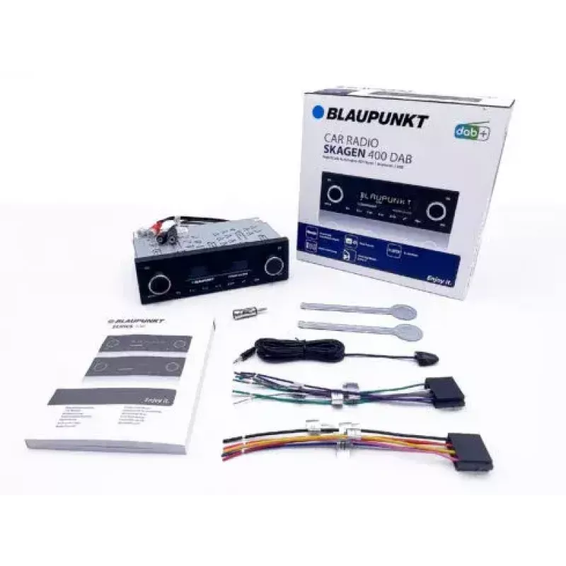 Radio samochodowe Blaupunkt Skagen 400 DAB Czarny 200 W Bluetooth 4.0 Kanały