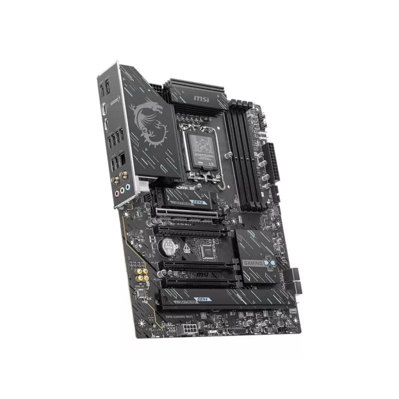Płyta główna MSI Z890 Gaming WiFi — Intel Z890 ATX, LGA1851 (S1851), DDR5, 4x DIMM, Wi‑Fi 7, 2.5GbE, 3x M.2