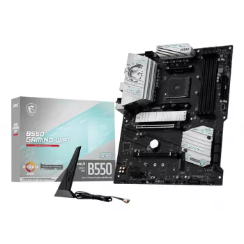 Płyta główna MSI B550 GAMING WIFI ATX — AMD B550, Socket AM4, DDR4, 4 DIMM, 128 GB, Wi‑Fi 5, Gigabit LAN