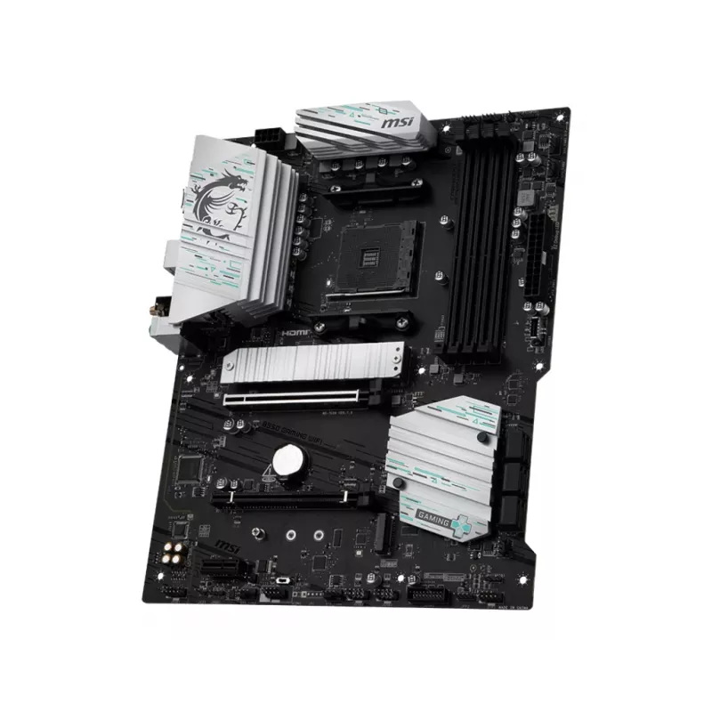 Płyta główna MSI B550 GAMING WIFI ATX — AMD B550, Socket AM4, DDR4, 4 DIMM, 128 GB, Wi‑Fi 5, Gigabit LAN