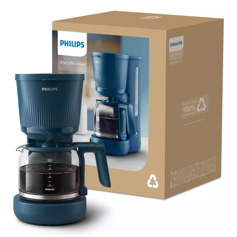 Philips HD7411/70 ekspres do kawy Manualny przelewowy ekspres do kawy 1,32 L
