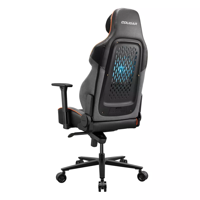 Fotel gamingowy COUGAR Gaming NxSys Aero Twarde siedzisko Czarny/Pomarańczowy