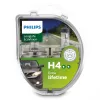 Philips LongLife EcoVision 12342LLECOS2 Większa żywotność, 60 W, 12 V, H4, 3100 K, 2 szt.