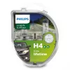 Philips LongLife EcoVision 12342LLECOS2 Większa żywotność, 60 W, 12 V, H4, 3100 K, 2 szt.