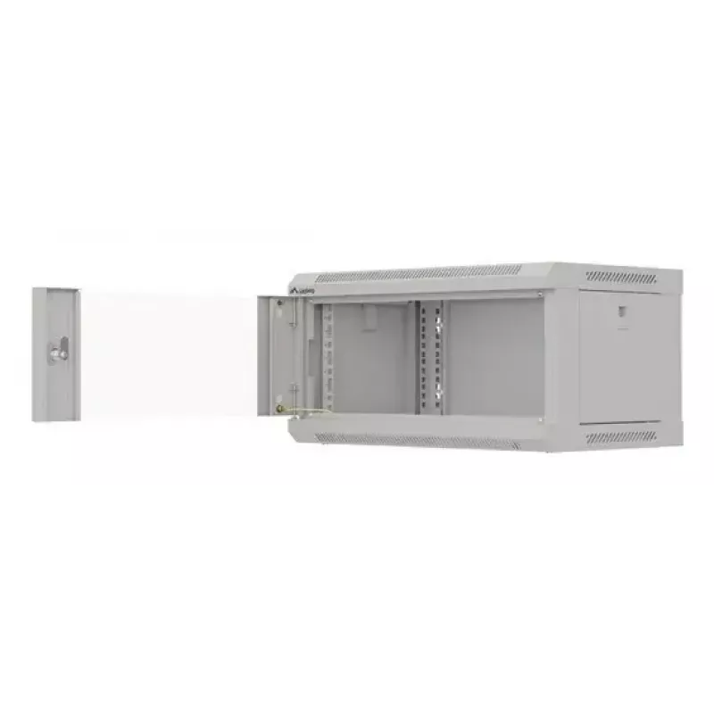 Szafa rack wisząca LANBERG WF03-5304-10S, 4U, 60 kg, szara, 281x540x350 mm
