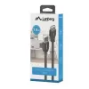 Kabel LANBERG USB-A do USB-A 2.0, męski na żeński, 1,8 m, czarny