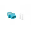 LANBERG adapter światłowodowy MM LC/UPC duplex OM3