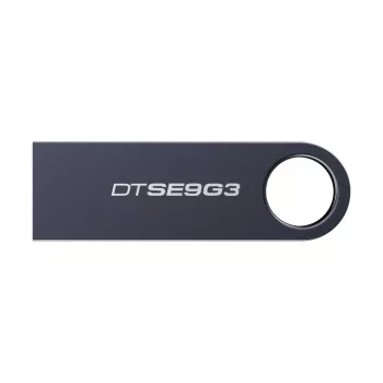 Kingston Technology DataTraveler 128GB SE9 G3 - ciemny nikiel, 64 GB, USB Type-A, 3.2 Gen 1 (3.1 Gen 1), 220 MB/s, bez nakrętki, czarny