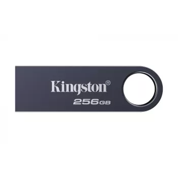Pendrive KINGSTON DataTraveler SE9 G3 256GB — USB Type-A, USB 3.2 Gen 1, odczyt 220 MB/s, zapis 100 MB/s, bez nakładki, ciemny nikiel