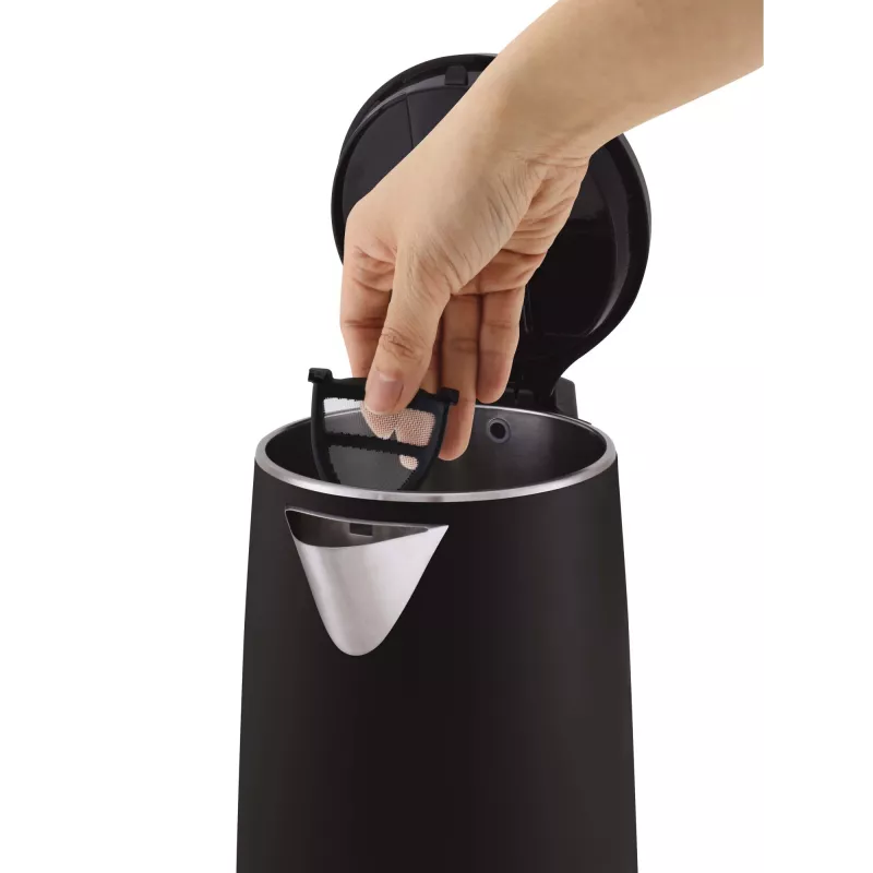 Tefal KO3718 czajnik elektryczny 1,5 l 2400 W czarny, stal nierdzewna