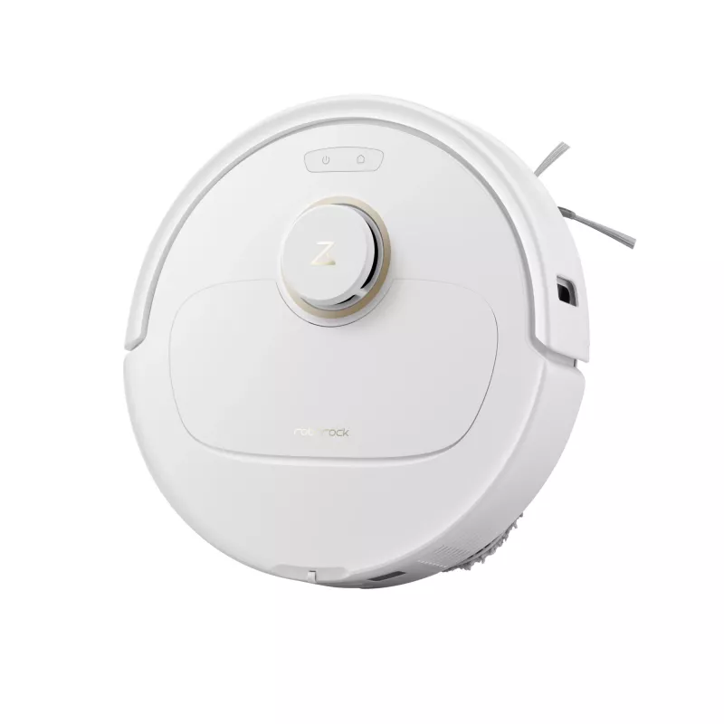 Robot sprzątający Roborock Qrevo C Pro — biały, pojemnik na kurz 0,325 l, czas pracy 180 min, akumulator Li-Ion 5200 mAh, okrągły kształt