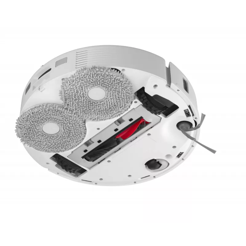 Robot sprzątający Roborock Qrevo C Pro — biały, pojemnik na kurz 0,325 l, czas pracy 180 min, akumulator Li-Ion 5200 mAh, okrągły kształt