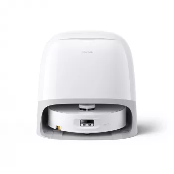 Roborock robot vacuum Qrevo Curv 2 Flow — worek na kurz, 0,325 L, Li‑Ion 5200 mAh, 240 min, biały