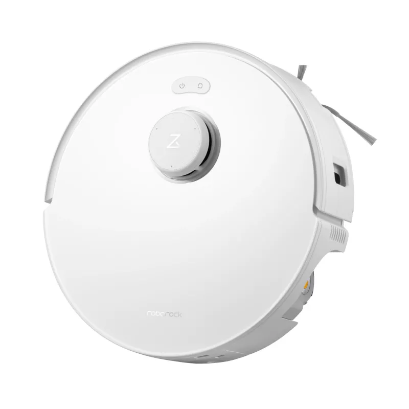 Roborock robot vacuum Qrevo Curv 2 Flow — worek na kurz, 0,325 L, Li‑Ion 5200 mAh, 240 min, biały