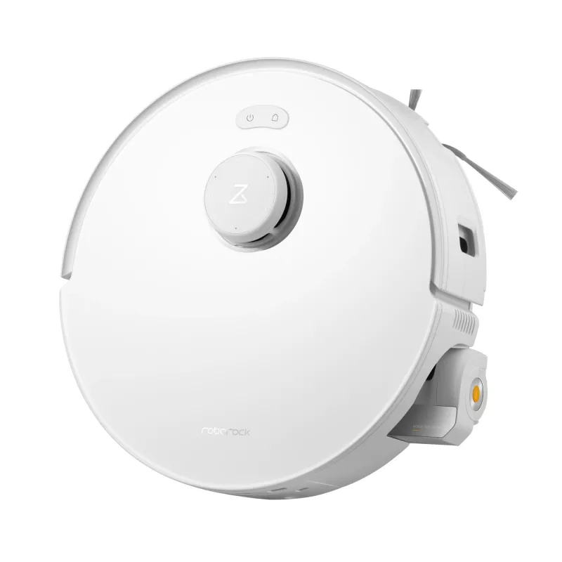 Roborock robot vacuum Qrevo Curv 2 Flow — worek na kurz, 0,325 L, Li‑Ion 5200 mAh, 240 min, biały