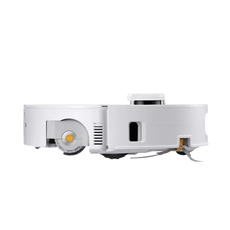 Roborock robot vacuum Qrevo Curv 2 Flow — worek na kurz, 0,325 L, Li‑Ion 5200 mAh, 240 min, biały