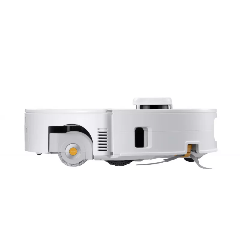 Roborock robot vacuum Qrevo Curv 2 Flow — worek na kurz, 0,325 L, Li‑Ion 5200 mAh, 240 min, biały