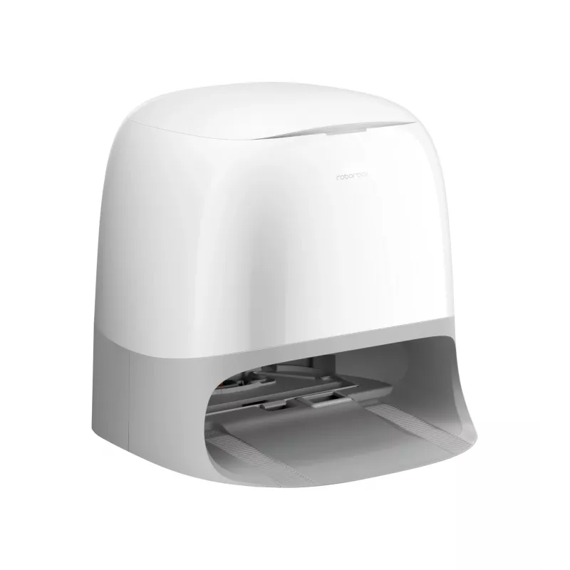 Roborock robot vacuum Qrevo Curv 2 Flow — worek na kurz, 0,325 L, Li‑Ion 5200 mAh, 240 min, biały