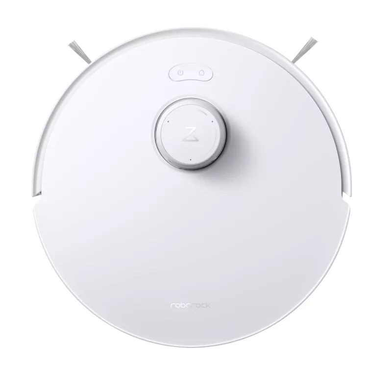 Roborock robot vacuum Qrevo Curv 2 Flow — worek na kurz, 0,325 L, Li‑Ion 5200 mAh, 240 min, biały