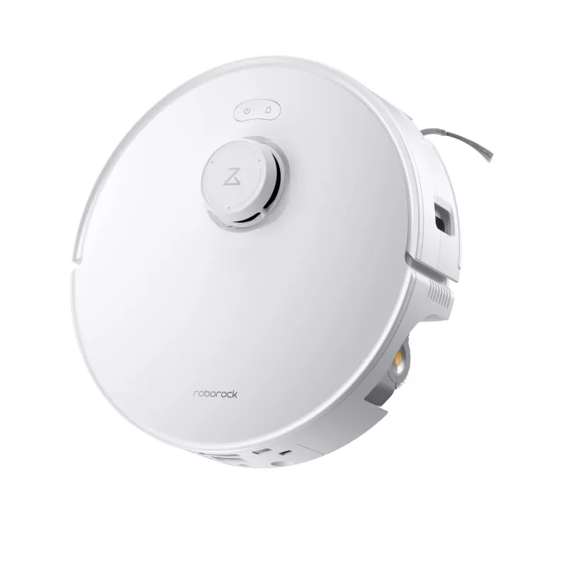 Roborock robot vacuum Qrevo Curv 2 Flow — worek na kurz, 0,325 L, Li‑Ion 5200 mAh, 240 min, biały