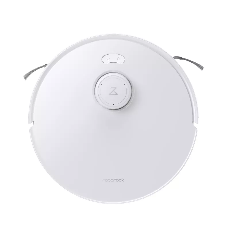 Roborock robot vacuum Qrevo Curv 2 Flow — worek na kurz, 0,325 L, Li‑Ion 5200 mAh, 240 min, biały