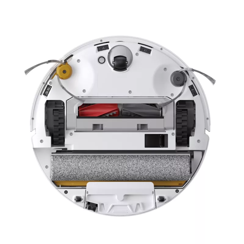 Roborock robot vacuum Qrevo Curv 2 Flow — worek na kurz, 0,325 L, Li‑Ion 5200 mAh, 240 min, biały