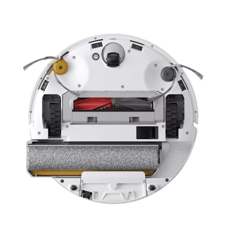 Roborock robot vacuum Qrevo Curv 2 Flow — worek na kurz, 0,325 L, Li‑Ion 5200 mAh, 240 min, biały