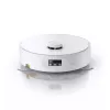 Roborock robot vacuum Qrevo Curv 2 Flow — worek na kurz, 0,325 L, Li‑Ion 5200 mAh, 240 min, biały
