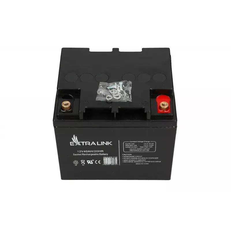 Extralink AGM sealed lead-acid bateria 12V 40Ah maintenance-free, VRLA, 12.2 kg