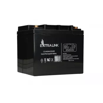 Extralink AGM sealed lead-acid bateria 12V 40Ah maintenance-free, VRLA, 12.2 kg