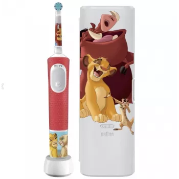 Szczoteczka elektryczna Oral-B Kids 80775003 dla dzieci, rotacyjno-oscylacyjna, biała