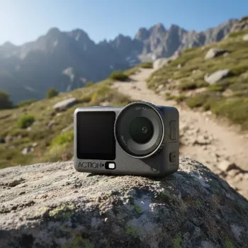 Kamera sportowa DJI Osmo Action 6 Standard Combo — 38 MP CMOS, 4K Ultra HD, 155° FOV, 2-krotny zoom cyfrowy