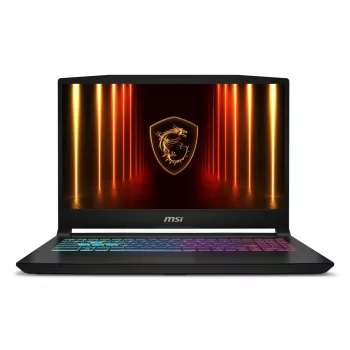MSI Katana 15 HX B14WFK-845NL Intel® Core™ i7 i7-14650HX Laptop 39,6 cm (15,6 cala) Full HD 16 GB DDR5-SDRAM 1 TB SSD NVIDIA GeForce RTX 5060 Wi-Fi 6E (802.11ax) Windows 11 Home Czarny