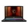 MSI Katana 15 HX B14WFK-845NL Intel® Core™ i7 i7-14650HX Laptop 39,6 cm (15,6 cala) Full HD 16 GB DDR5-SDRAM 1 TB SSD NVIDIA GeForce RTX 5060 Wi-Fi 6E (802.11ax) Windows 11 Home Czarny