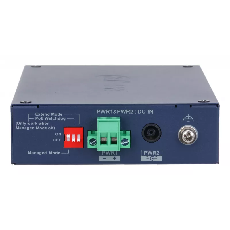 Zarządzalny przełącznik wzmocniony DAHUA CHS4106-4ET-60 — 6-portowy, 4x PoE 10/100, L2, 4,8 Gbit/s, 8000 MAC