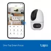 Kamera bezpieczeństwa IP TP-Link Tapo C245D 2304×1296, obiektyw 3,1 mm, 104,3° w poziomie, montaż sufitowy/ścienny, bezprzewodowa, wewnętrzna, biała