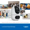 Kamera bezpieczeństwa IP TP-Link Tapo C245D 2304×1296, obiektyw 3,1 mm, 104,3° w poziomie, montaż sufitowy/ścienny, bezprzewodowa, wewnętrzna, biała