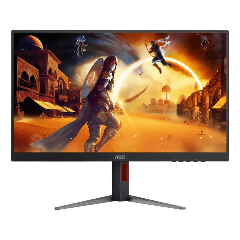Monitor komputerowy AOC G4 Q27G4ZD 68,6 cm (27 cali) 2560 x 1440 pikseli Quad HD QD-OLED Czarny, Czerwony