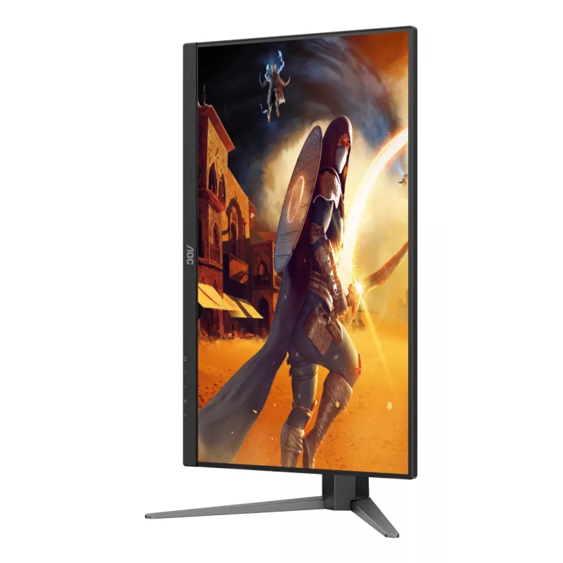 Monitor komputerowy AOC G4 Q27G4ZD 68,6 cm (27 cali) 2560 x 1440 pikseli Quad HD QD-OLED Czarny, Czerwony
