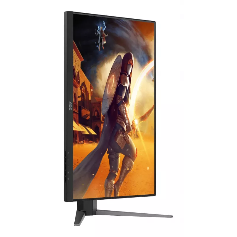 Monitor komputerowy AOC G4 Q27G4ZD 68,6 cm (27 cali) 2560 x 1440 pikseli Quad HD QD-OLED Czarny, Czerwony