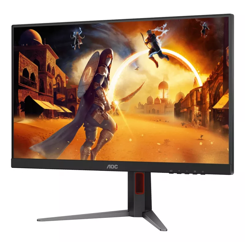 Monitor komputerowy AOC G4 Q27G4ZD 68,6 cm (27 cali) 2560 x 1440 pikseli Quad HD QD-OLED Czarny, Czerwony