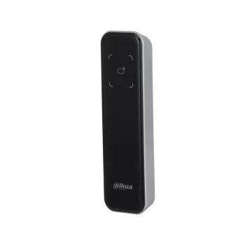 Czytnik kontroli dostępu DAHUA DHI-ASR2200A-D — Podstawowy czytnik, 12 V DC, 1,7 W, 135×40×15 mm, czarny