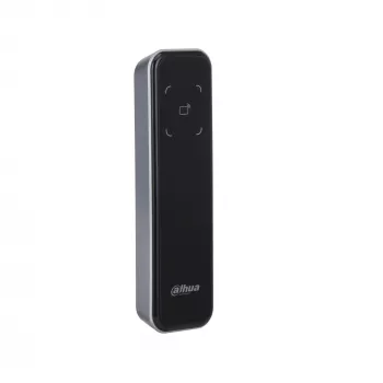 Czytnik kontroli dostępu DAHUA DHI-ASR2200A-D — Podstawowy czytnik, 12 V DC, 1,7 W, 135×40×15 mm, czarny