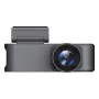 Dashcam DAHUA S5PRO 4K Ultra HD dual‑camera, 2 cameras, 1.47 inch display, MicroSD up to 128 GB, USB‑C, DC power, Czarny
