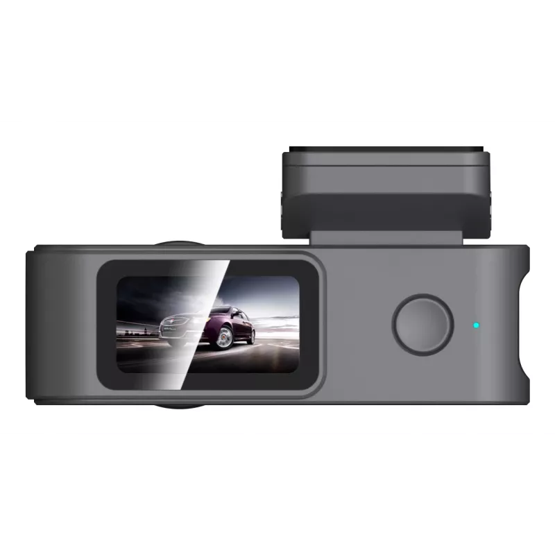 Dashcam DAHUA S5PRO 4K Ultra HD dual‑camera, 2 cameras, 1.47 inch display, MicroSD up to 128 GB, USB‑C, DC power, Czarny